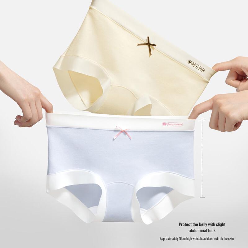 SecretWorld Women's High-Waist Cotton Boxer Briefs