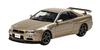 CARNEL Nissan Skyline Mspec Nur 2002 Silica Brass Finished Model CN430201 1/43 GT-R (BNR34)