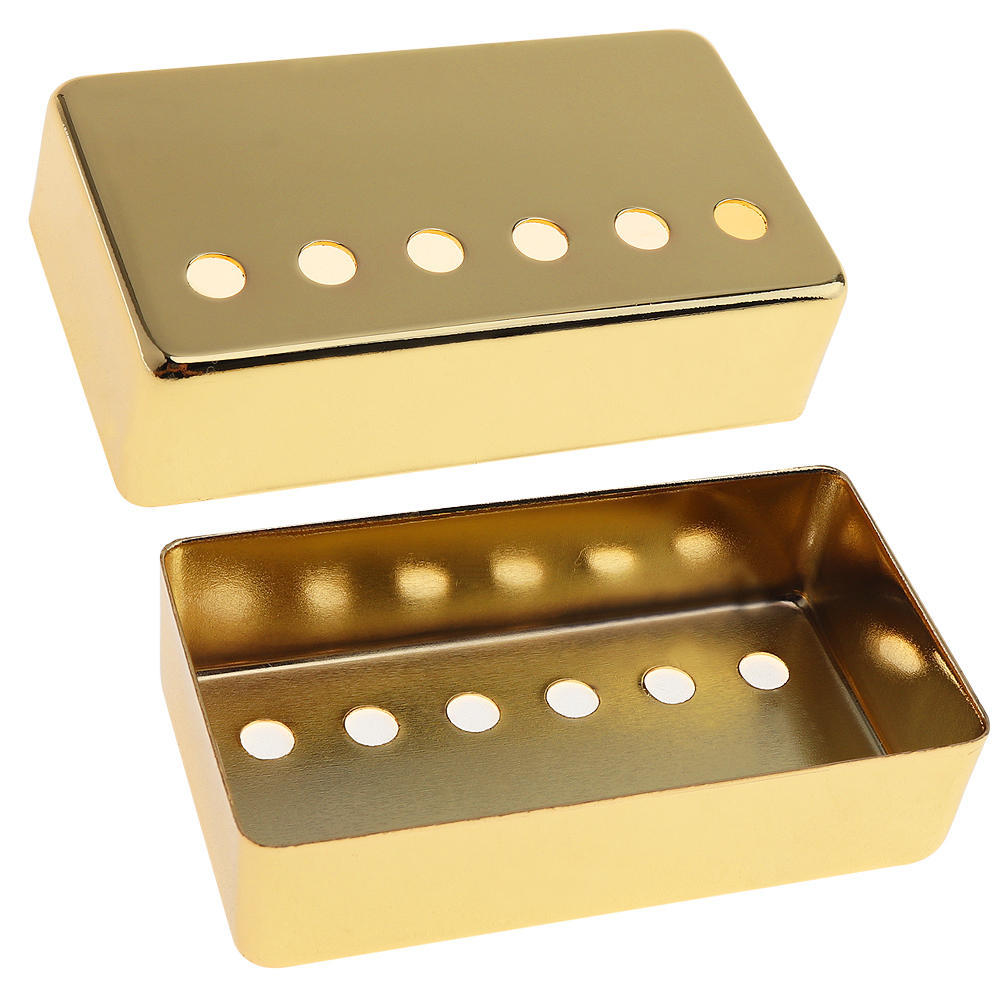 2pcs/set Metal Guitar Humbucker Pickup Cover 50 / 52mm for LP Guitar 2 Colors Optional