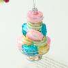 Bright Pastel Colored Shatters Resistant Glass Christmas Tree Decorations with Artistic Geometric Accent