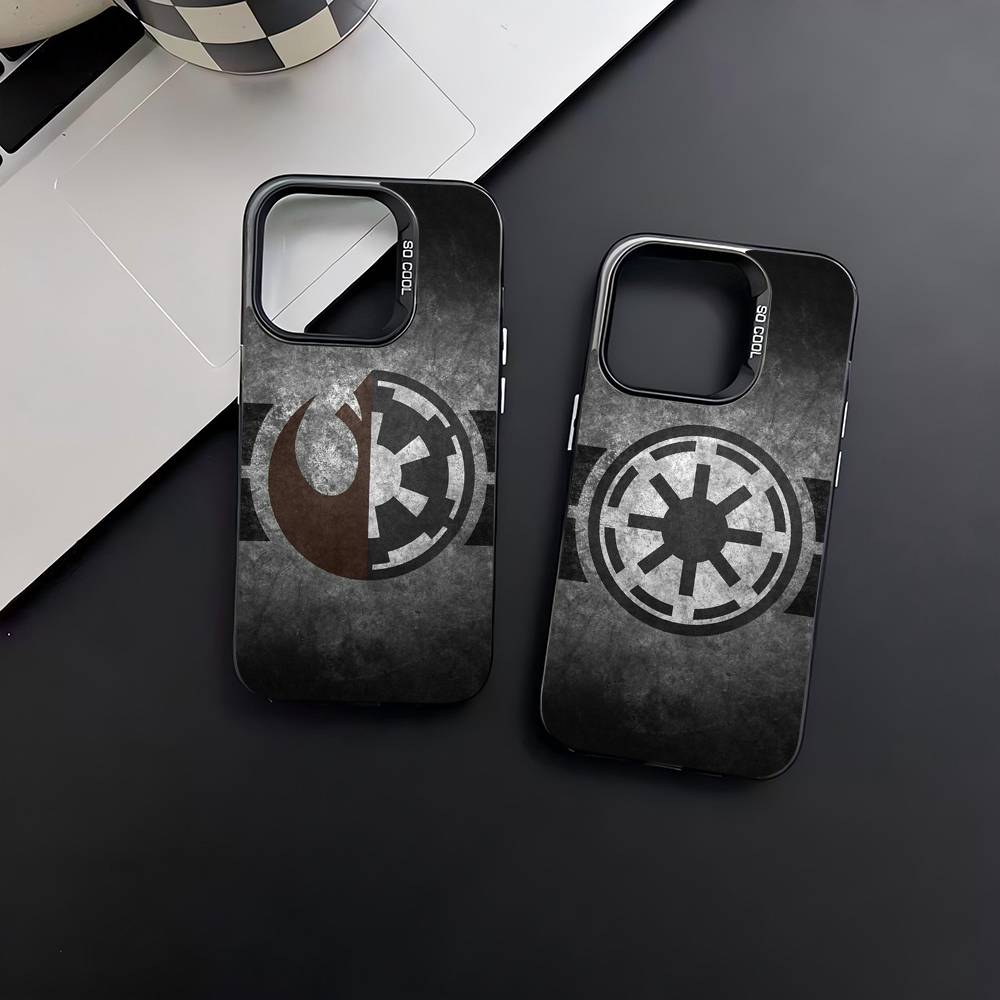 Чехол для телефона Wars Totem-Stars с серебряным покрытием внутри для IPhone 17 16 15 14 11 12 13 Pro Max Plus X XR XS Max Цветной