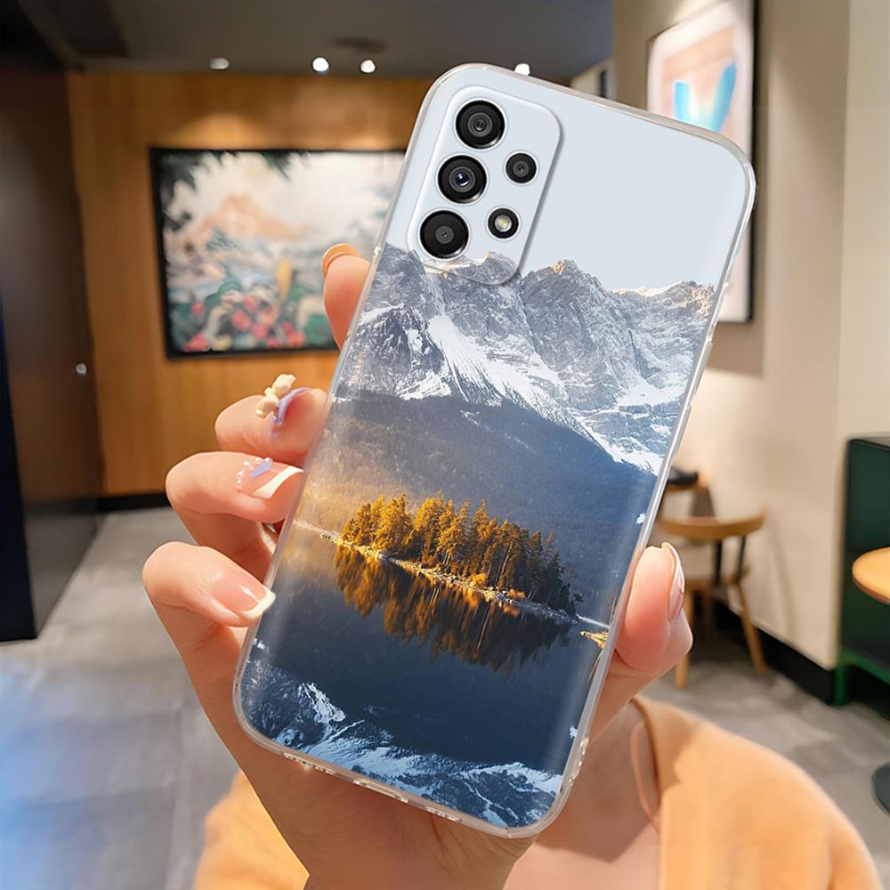Для Samsung Galaxy A72 4G 5G Чехол Милый Мультяшный Расписной Мягкий Силиконовый Задняя Крышка Телефона Защитный Чехол Coque Для Galaxy A72 4G 5G