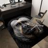 1PC Monkey, Portrait Extra Large Non-Slip Floor carpet, Office, family, bedroom, Studio - Large Area Rug Indoor Rugs, Vibrant Colors-A276