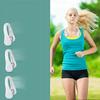 Portable Mini Blade-less Neck Fan Battery-powered Cooler Ultra-Silent USB Rechargeable Foldable for Outdoor Running Walking