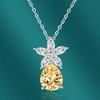 BELLA BOX Drop Shaped Pendant Necklace Multiple Colour Fashion Wedding Engagement Jewelry