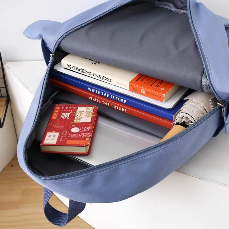 Школьный рюкзак из трех частей для учеников начальной и средней школы, рюкзак большой вместимости