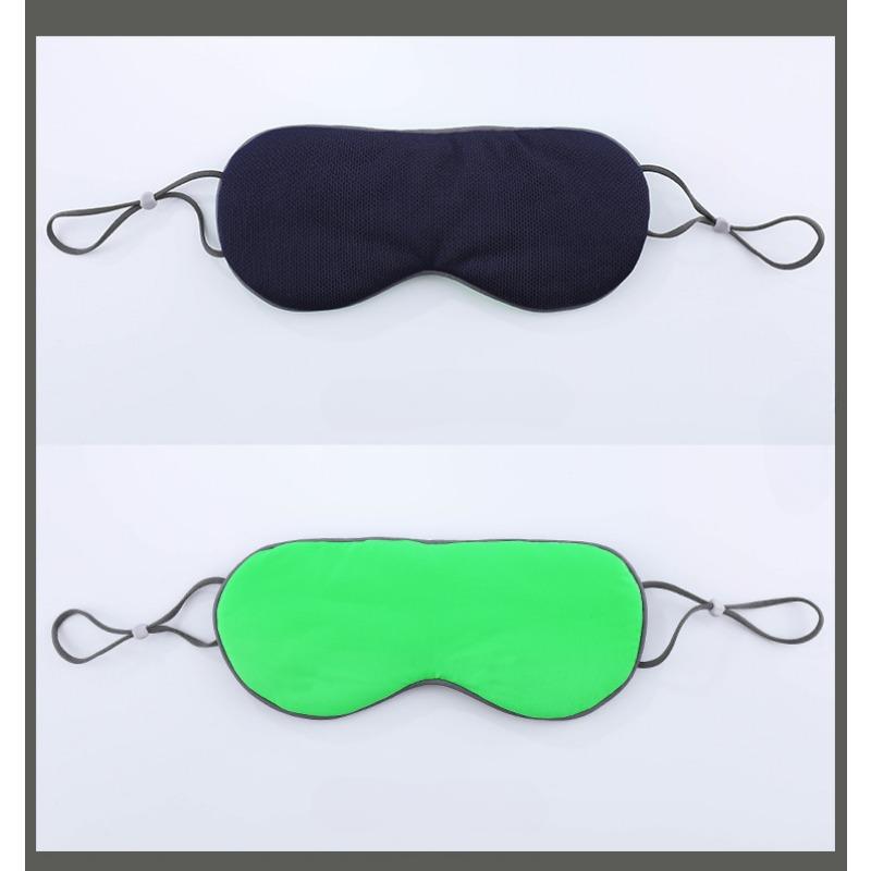 Маска для сна, маска для сна, маска для перерыва на обед, дышащая, бесшовная, теплая и прохладная, двухсторонняя маска для глаз из ледяного шелка