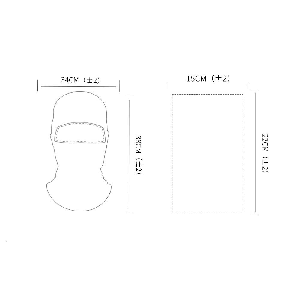 Balaclava Breathable UV Protection Face Mask for Cycling Camping Outdoor Summer Spring Motorcycle Helmet Liner Hiking Head Cover