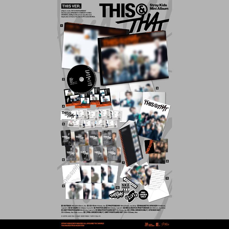 [ПРЕДЗАКАЗ] Stray Kids – THIS & THAT (ЭТО Вер. / ТОТ Вариант)