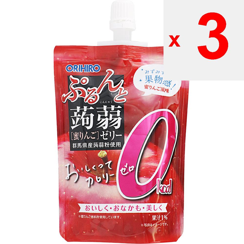 Orihiro Prandu Purunto Konnyaku Jelly Plunto Konnyaku Serie Standing Calorie Zero - Honey Apple 130g Другое (проверьте замки, очистители языка и т. д.) Желе