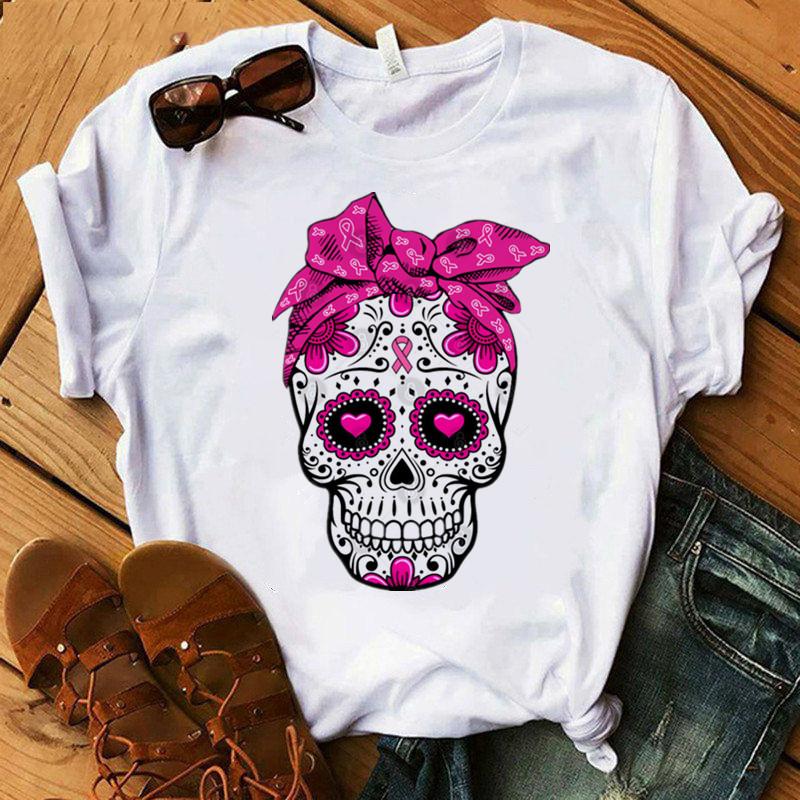 Women Crown Funny Print T Shirt Fashion Summer O Neck 90S Clothes Girl Casual