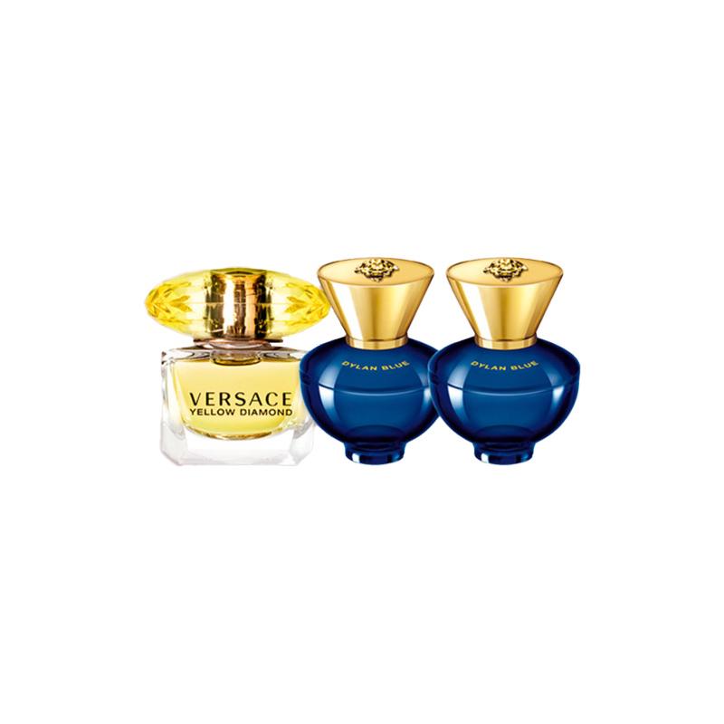 Versace Больше. Набор образцов Два предмета EDP Туалетная вода EDT 24026206-Набор из двух предметов: Женский парфюм Dylan 5 мл + Парфюм Phantom Gold Diamond 5 мл