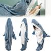 Sharks Blanket Adult, Cute Sharks Blanket Hoodie, Adult Sharks Blanket, Wearable Sharks Blanket Sleeping Bag