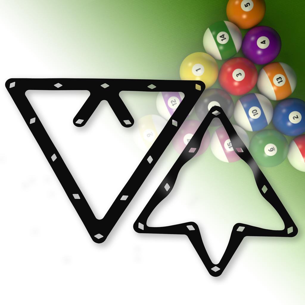 6 шт. держатель стойки для бильярдных шаров Magic Ball