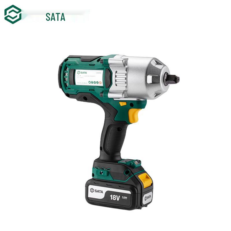 SATA 51075 Серия J 18В Бесщеточный Аккумуляторный Ударный Гайковерт