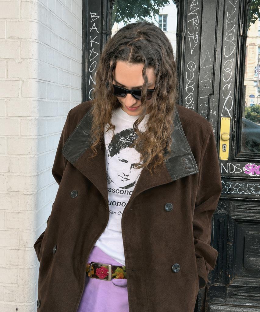 NUAKLE (W) Vincent Double Coat_Brown