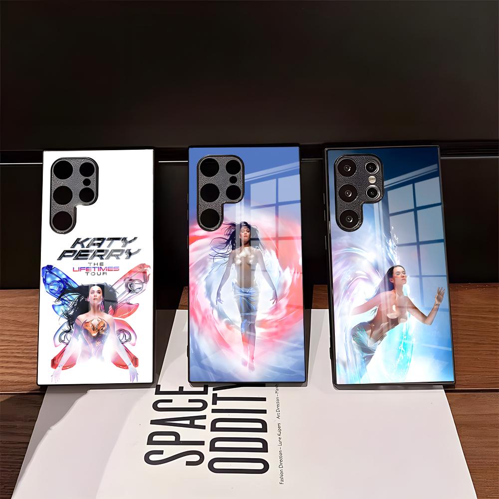 Singer K-Katy P-Perry Hot Album Phone Case For Samsung S26 Ultra S25 Edge Ultra S23 S22 S21 S20 Ultra Plus S24 Fe A25 Glass Cov