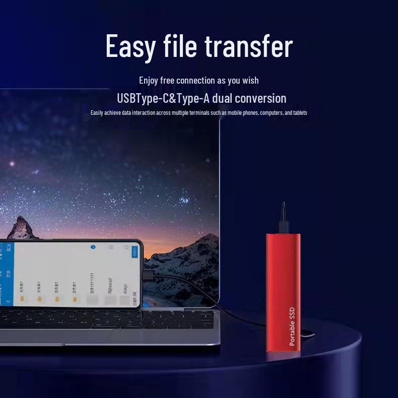 Портативный высокоскоростной SSD: Варианты 8Т, 4Т, 2ТБ