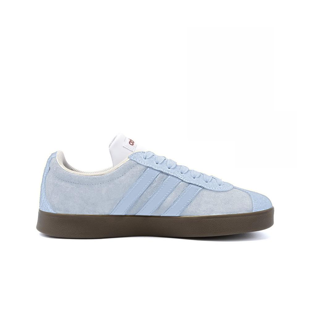adidas Vl Court Сахарное Стихотворение, Янтарная Кожа Износостойкая Нескользящая Износостойкая Нескользящая Низкие HQ1802Команда189--SBOX)