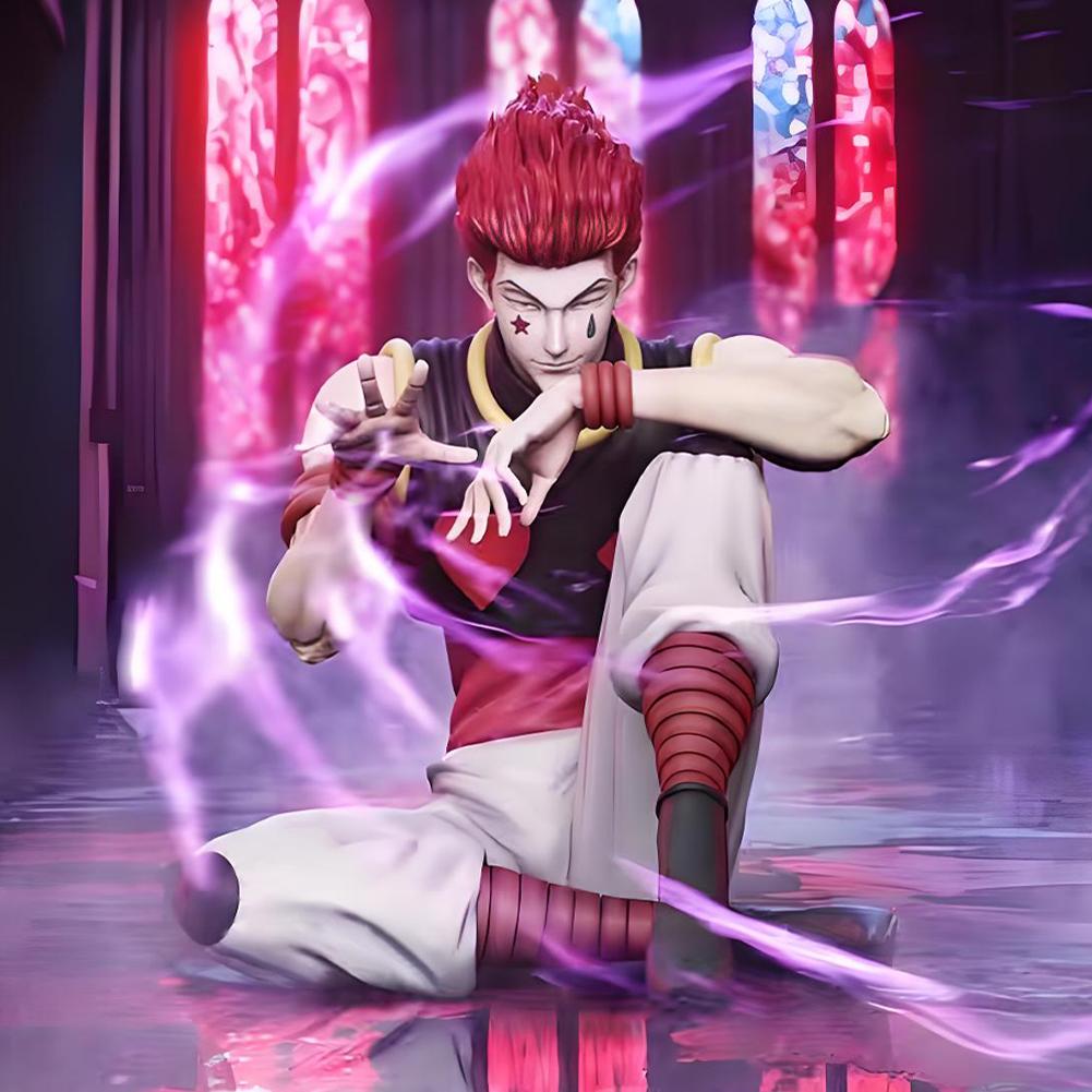 Фигурка Аниме H×H Гон Фриксс Киллуа Золдик Фигурка Действия Поза Сидя Фигурка Аниме Хисока Статуэтка Автомобильные Украшения ПВХ Модель Игрушки