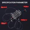 Portable Crab Catcher Catching Hookfor Shrimping Net Basket Fishing Trap For Minnows Crawfish Shrimp Crab