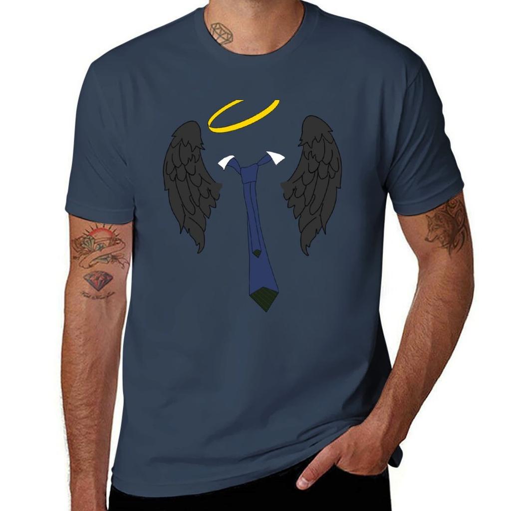 Castiel Tshirt Holiday Casual Short Sleeve Top