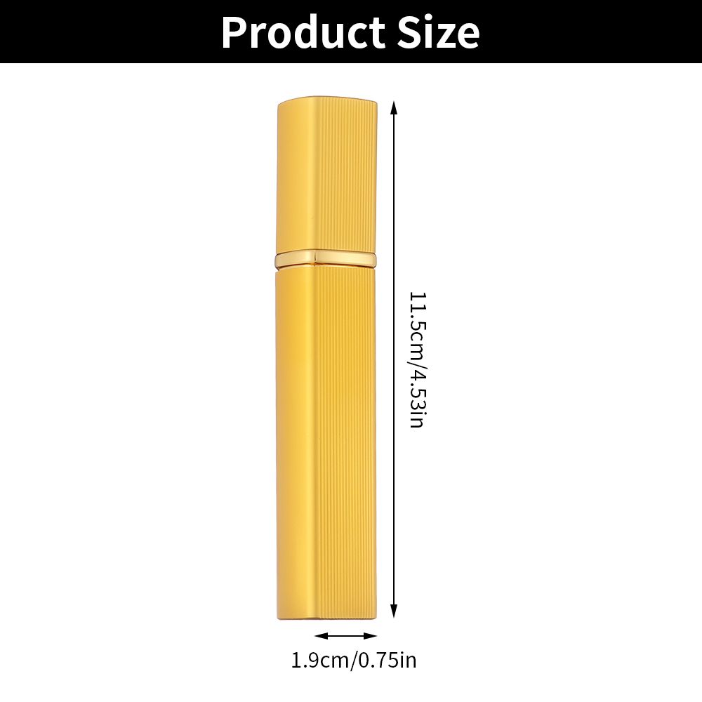 Дорожный герметичный распылитель духов 12 мл многоразового использования, мини-размер флаконов-распылителей духов