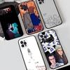 Чехол для телефона с рисунком Альфонса Мухи Для Iphone 17 16 15 14 13 12 11 Pro Max Plus Черный Силикон Матовый ТПУ