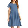 Girl Skirt Cute Solid Color Dress For Children Little Skirt