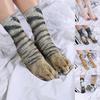 3D Print Socks Unisex Funny Socks Men Women Harajuku Hosiery Different Styles Animal Paw Pattern