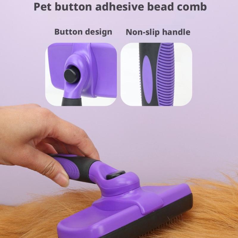 Набор для чистки домашних животных из 9 предметов Набор расчесок для животных Ножницы для стрижки собак Щетка-иголка Ножницы для ногтей Гребень для кошек перчатка для поглаживания кошек