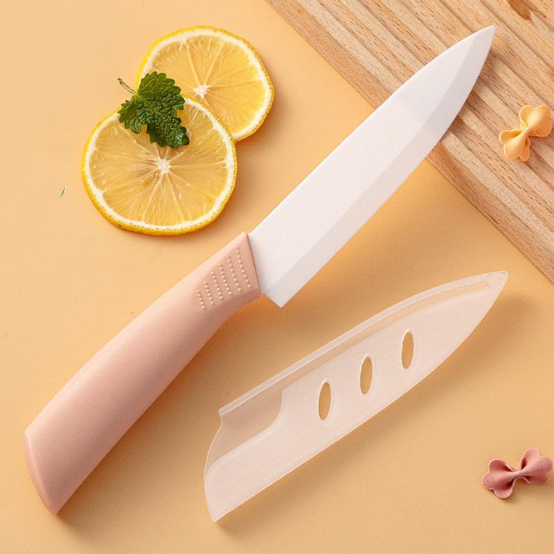 Керамический нож, бытовой нож для фруктов, острый кухонный нож, набор противоскользящих ножей, инструмент для чистки детского питания