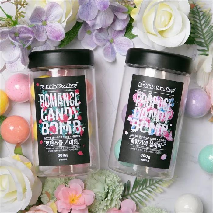 Bubble Monkey Propose Candy Bomb Bubble Bath Bomb 30g x 10 Pack