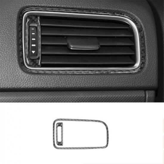 2 шт. Накладка на вентиляционное отверстие со стороны пассажира из углеродного волокна для седана Volkswagen Jetta