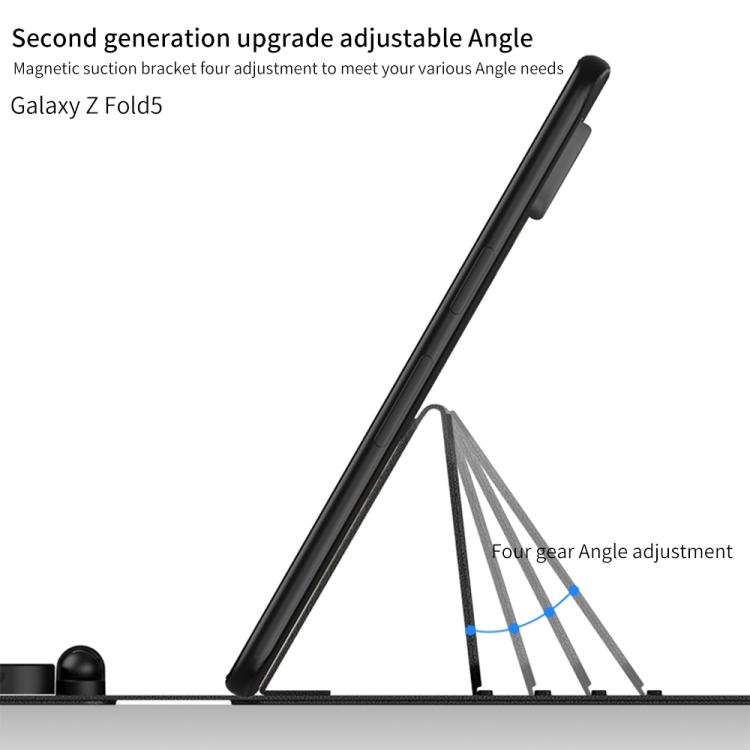 Популярный набор GKK Gear Adjustment для Samsung Galaxy Z Fold5: Беспроводная клавиатура+Перо+Мышь+Чехол