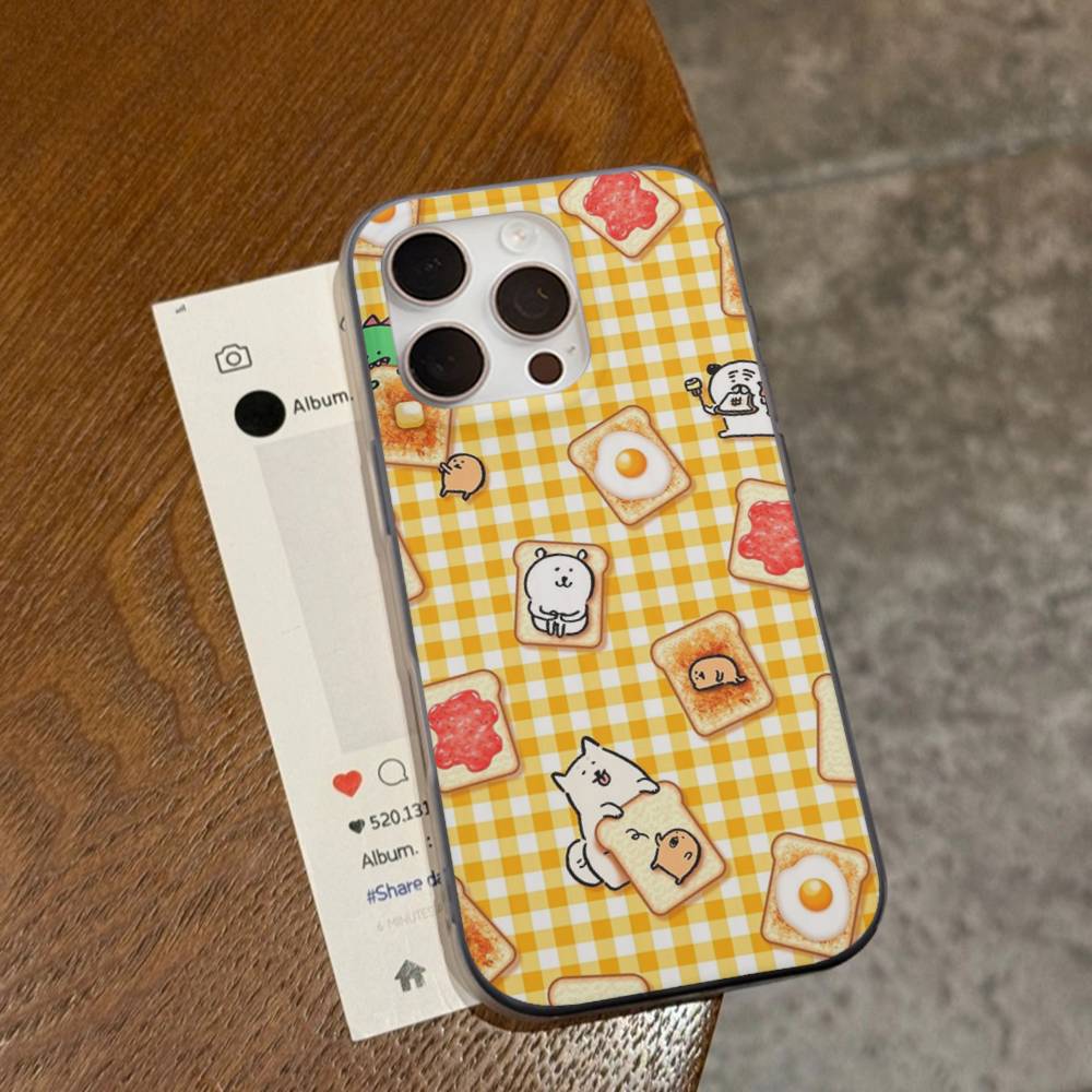 Популярный Милый J-Шутка B-Медведь Чехол для Телефона Для IPhone 17 16 15 14 Plus 11 12 13 Pro Max Ударопрочная Защита Мягкая Задняя Крышка