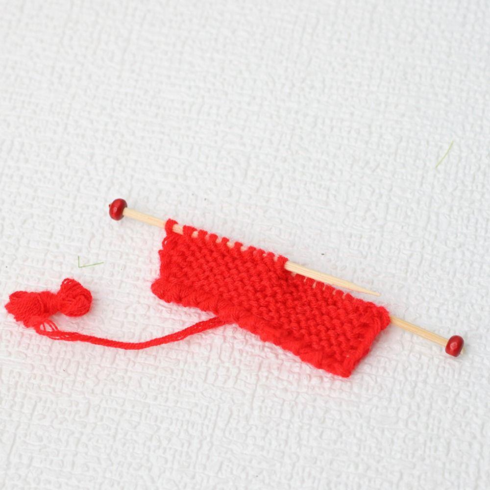 1: 12 Mini Knitted Sweater Colorful Mini Handmade Accessories Bjd Doll House Accessories Miniature Ob11 Toy Ornaments