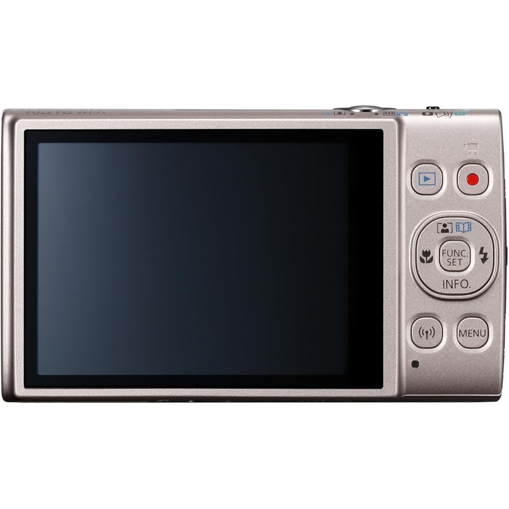 Canon IXY650m Silver Compact Digital Camera with 12x Optical Zoom and Wi-Fi Compatible (IXY650mSL)