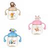 with Straw Baby Drinking Cup Cartoon Toddler Milk Cup Portable Baby Feeding Bottle  Baby