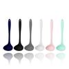 Kitchen Ladle Anti-scald Flexible Silicone Long Handle Soup Scoop Cooking Spoon for Home