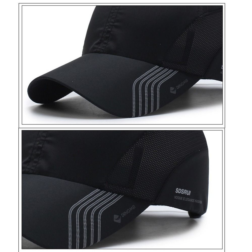 Quick-drying Baseball Cap Adjustable Dad Hat Casual Fishing Hats Men Women