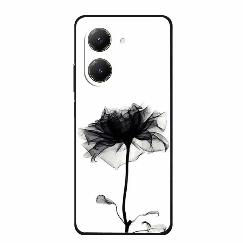 Чехол для телефона Xiaomi Poco C71 Чехол C 71 Coque Черный силиконовый Мягкая задняя крышка для Redmi A5 4G Poco M7 4G Plus Чехол RedmiA5 A 5