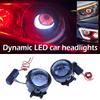 1/2pcs 3 Inch Dynamic Devil Eyes Lens Lights For 12V Car WIFI Control Eyes Retrofit Kits Headlight Assembly Auto Accessories