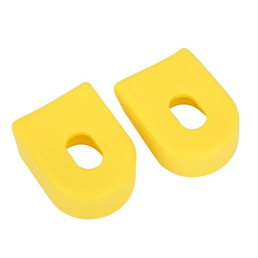 10PCS Multicolor Cycling Crank Boot Protectors Silicone Crank Arm Cover Bicycle Cycling