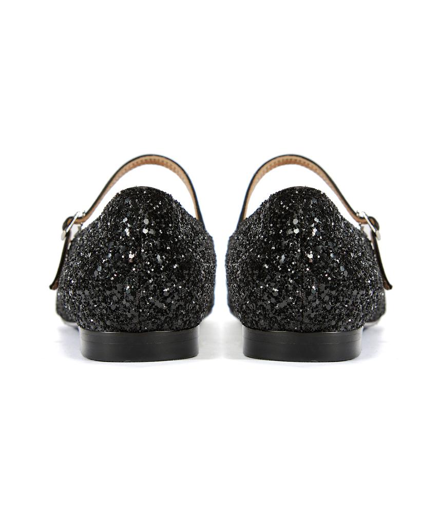 Briana Glitter Mary Jane [Black]