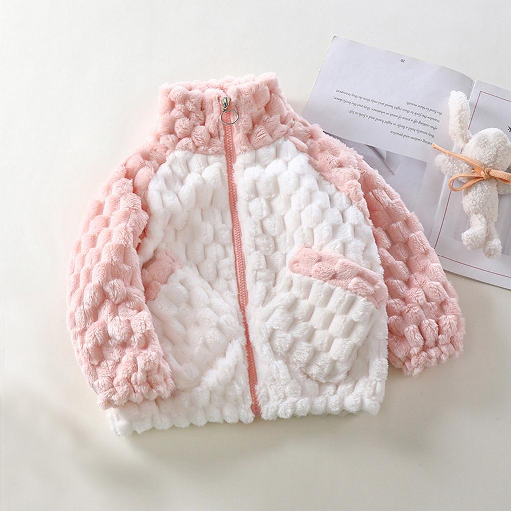 Toddler Kids Girl Boy Print Cartoon Sweater Knit Warm Cardigan Jacket Tops