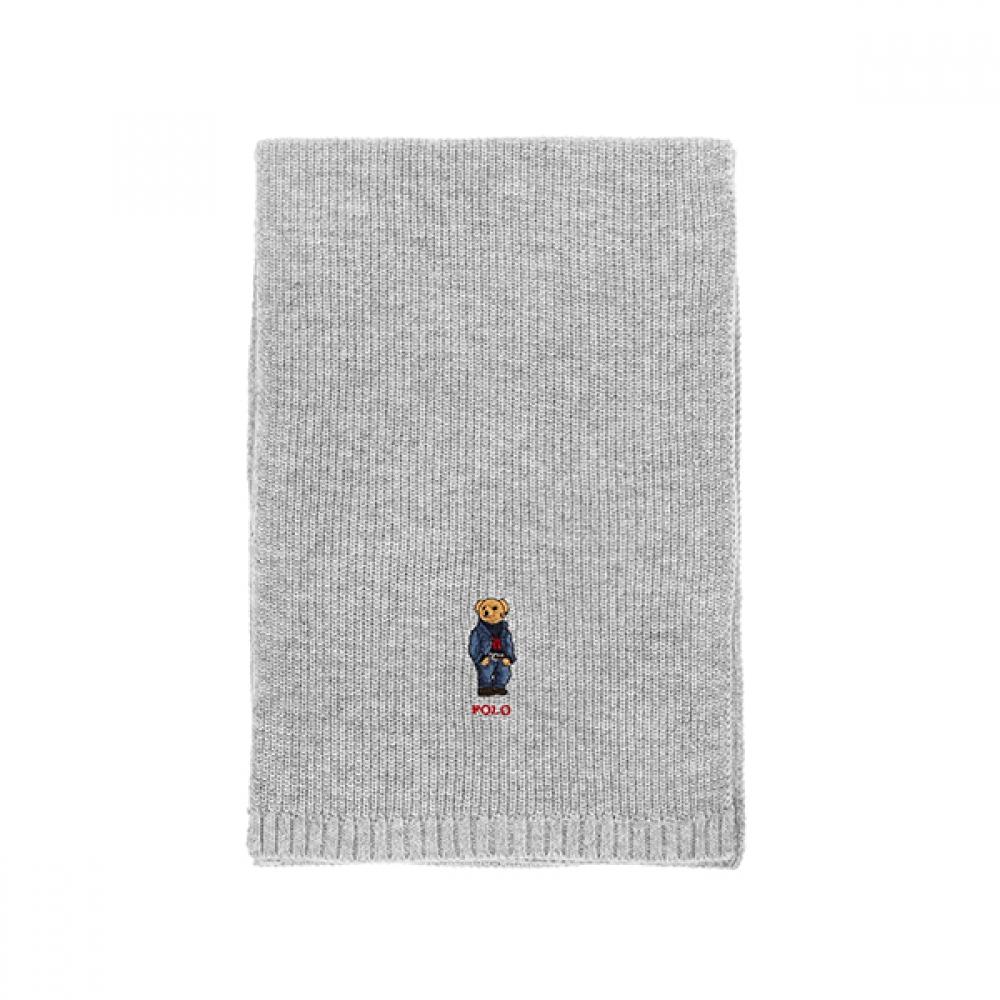 Polo Ralph Lauren Pc1269 032 Сплошной джинсовый медведь вязаный шарф-муфта
