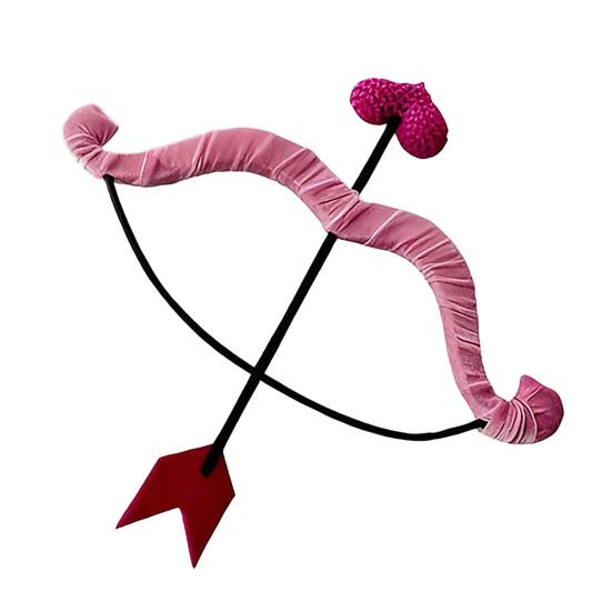 Унисекс Мини Набор Купидона с Луком и Стрелами Аксессуар для Косплея для Взрослых и Подростков на День Святого Валентина, Хэллоуин, Костюмированную Вечеринку