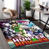 1 шт. Коврик для офисного кресла с персонажами аниме Hunter x Hunter - Противоскользящий ковер для стола, Декор в тематике аниме, Идея подарка для фанатов.U040