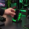 Прочная настольная подставка для телефона в форме гоночного сиденья для стола, стильный универсальный устойчивый держатель, компактная декоративная 3D-печатная подставка для смартфона на стол